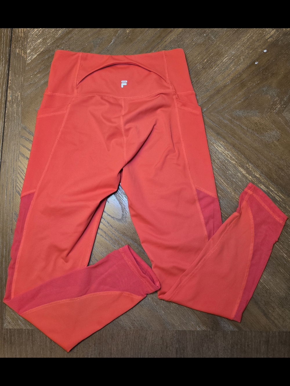 Fila Womens' Red Performance Leggings